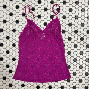 La Senza Purple Lace Top